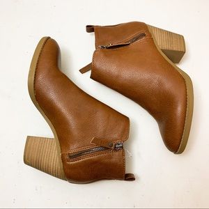 target cognac booties